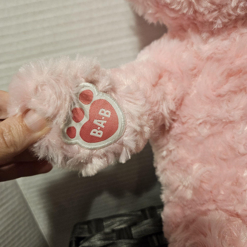 Build-A-Bear Pink Fluffy Teddy - Picture 2 of 5